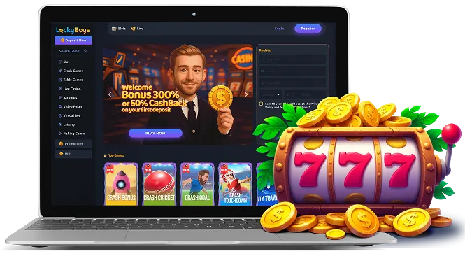 Lucky Boys Casino UK Desktop